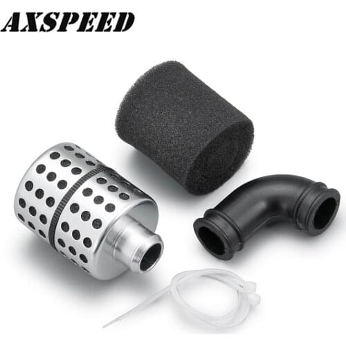 AXSPEED 1:8 RC Car Aluminium Air Filter PMM80278 for ARRMA Typhon RC Model Car Nitro Spare Parts
