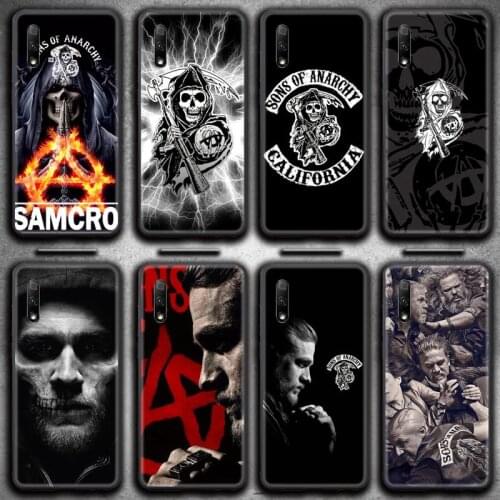 American TV Sons of Anarchy Phone Case For Huawei Nova 6se 7 7pro 7se honor 7A 8A 7C 9C Play