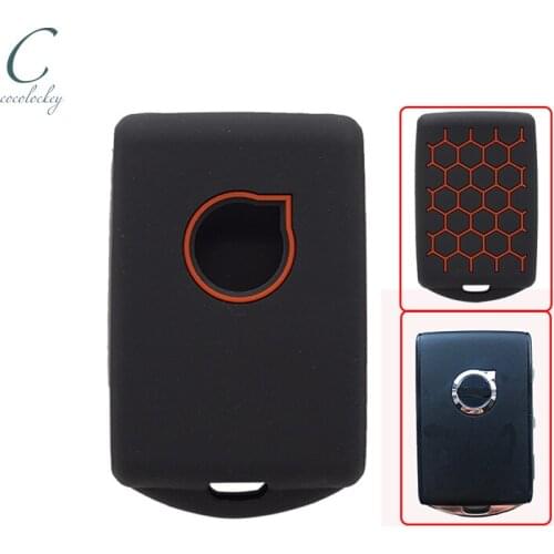 Cocolockey Silicone Remote Key Case Fob Shell Cover Skin Jacket for Volvo XC40 XC90 XC70 S60 S80 S90 C30 V70 V90 2019 2020