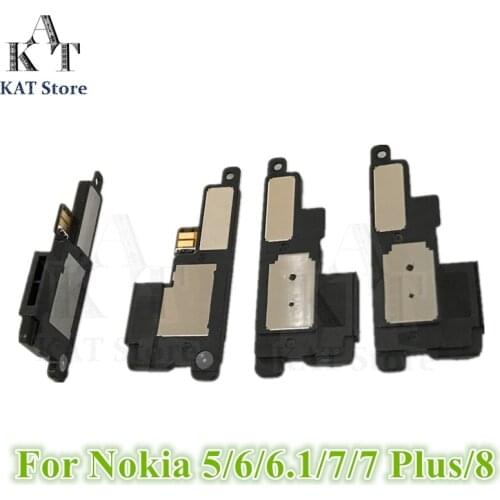 1Pcs Loud Speaker For Nokia 3 5 6 6.1 2018 7 7 Plus 8 Loudspeaker Ringer Buzzer With Flex Cable Replacement Parts