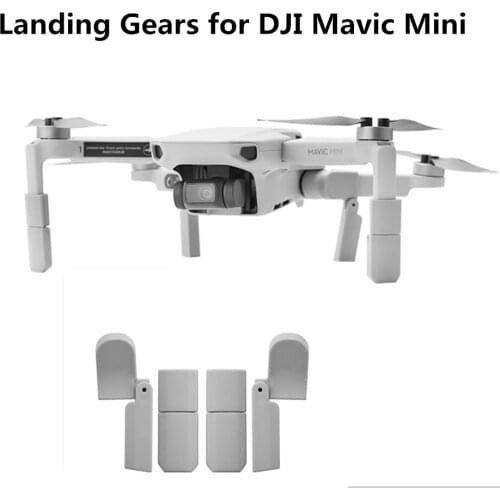 Foldable Support Landing Gear for DJI Mavic Mini/Mini 2 Drone Height Extender Long Leg Protector Stand Gimbal Guard Accessory