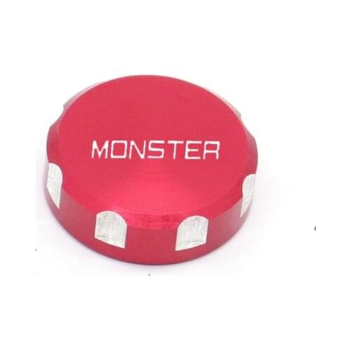 For DUCATI Monster 400 620 659 696 796 797 821 1100/S/EVO 1200/S/R Rear Brake Reservoir Cover Motorcycle Oil Fluid Cap
