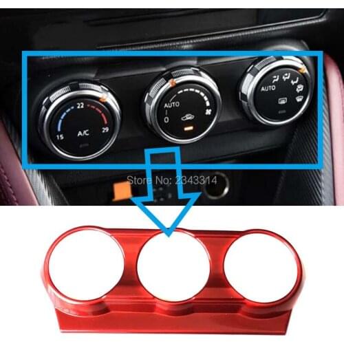 For Mazda CX-3 CX3 2016 2017 2018 ABS Chrome Headlamp Control Switch Frame Product Cover Sticker Trim Car Styling Accessories