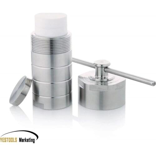 Hydrothermal Synthesis Autoclave Reactor High-pressure Digestion Tank with PTFE Lined Vessel for Lab Use