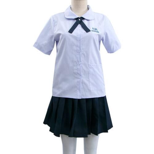 Hot TV Series Girl From Nowhere Nanno Cosplay School Uniform Full Set of JK Uniform Fancy Party Props for Carnival Comic Show