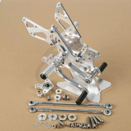 Motorcycle New CNC Rear Foot Rest Pegs Set For Honda CBR 600RR 2003-2006 2004 2005