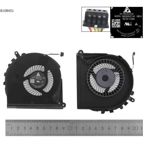 New Original Laptop CPU Cooling Fan For HP 17-CD 17-CD0022TX 17-CD0026 TPN-C142 (For CPU fan,Original) Laptop Fan TPN-C142