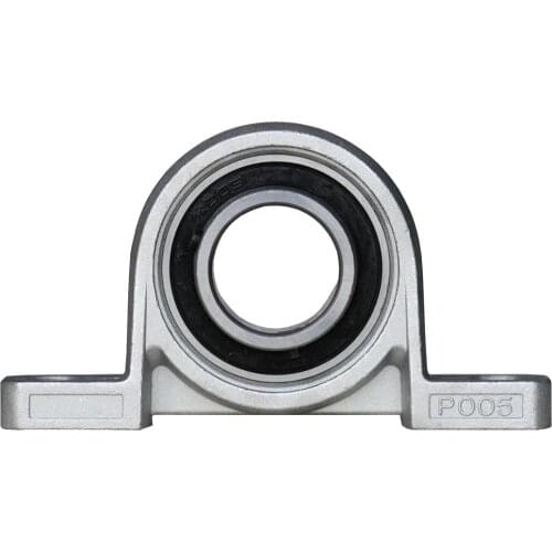 KP005 25mm Bore Diameter Zinc Alloy Pillow Block Mounted Housing Unit With Insert Bearing