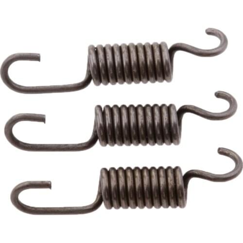 3 Pieces 2 Stroke Engine Parts Clutch Pads Spring for 49cc Mini Pocket Bike Metal Durable and Convenient