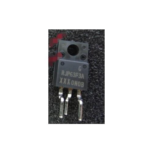 Qixinruite 10PCS/LOT 100% new imported original RJP63F3ADPP RJP63F3A RJP63F3 TO-220F LCD plasma tube