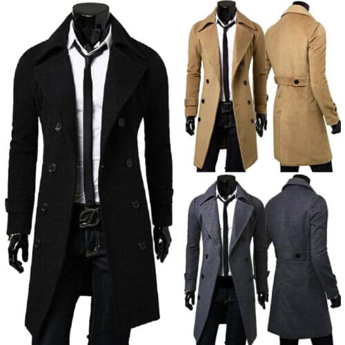 Thefound Men's Classic Coats China