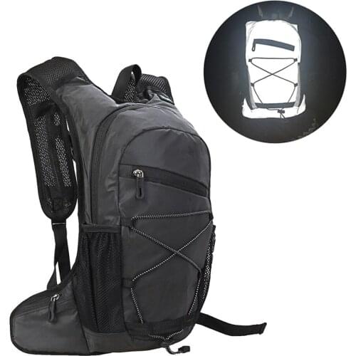 Cycling Bicycle Cycling Reflective Rucksack with Water Bag Outdoor Trekking Backpacks for Men Women Cycling Knapsack