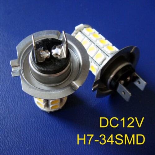 High-intensity 5050 12V H7 car led fog lights,12V H7 auto led lamps,car H7 led bulbs,led H7 fog lights free shipping 50pcs/lot