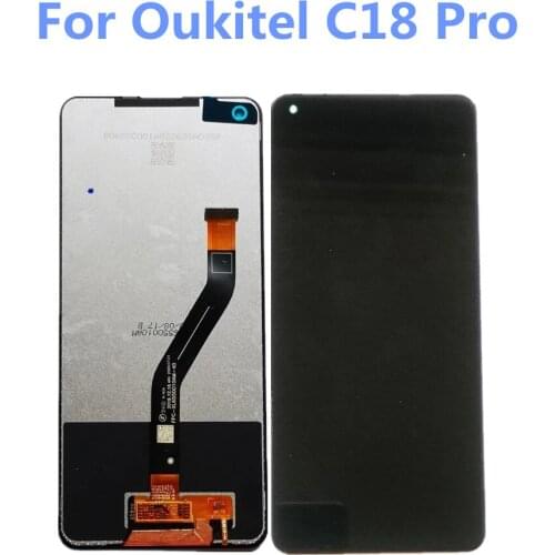 New Original For Oukitel C18 Pro Cell Phone Inside LCD Display Assembly Digitizer Glass With Touch Screen Repair Parts