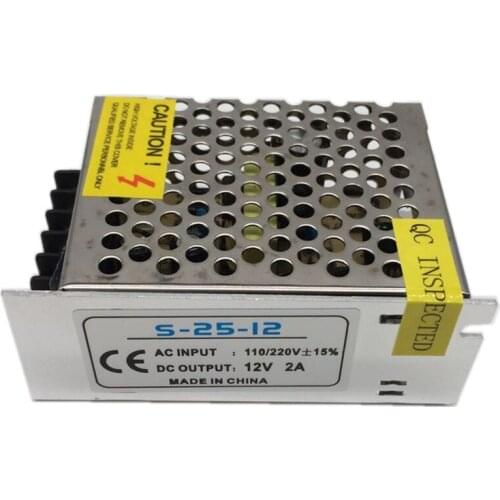 1PCS 12V 2A 24W 110V-220V Lighting Transformer,High quality LED driver for LED strip 3528 5050 power supply