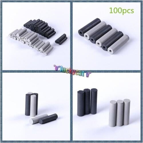2.35mm Gray Black 100*Dental Lab Beauty Silicone Rubber Polishing Burs Polishers