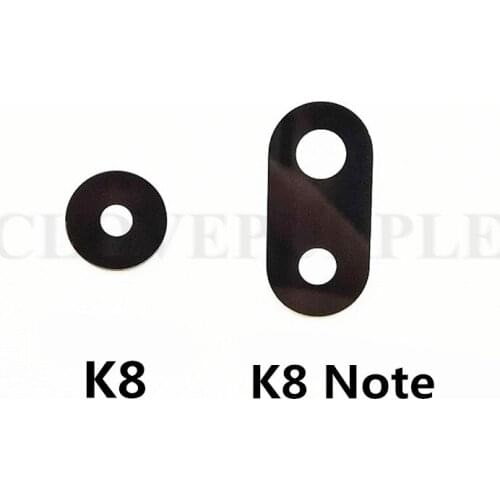 2pcs/lot Lens For Lenovo K8 / K8 Note Rear Back Camera Glass Lens Cover with Sticker For K8 Note