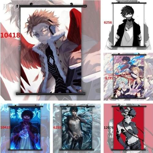 Boku No Hero Academia Dabi Toga Himko HD Print Anime Posters Canvas Painting Wall Decor Posters Wall Art Picture Home Decor