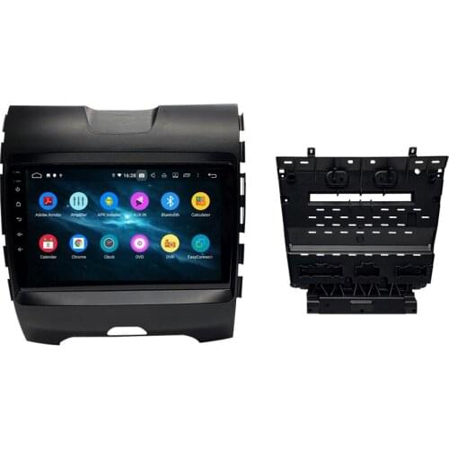 CarPlay & Android Auto DSP 9" PX6 Android 10 Car Stereo Radio DVD GPS Bluetooth 5.0 WIFI for Ford EDGE S-MAX 2015-2020
