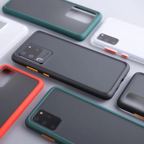 Matte Hard Case For Xiaomi Mi 10T Pro Case Mi 10i 10 Lite Ultra Cover TPU Frame Protective Phone Bumper For Xiaomi Mi 10T Funda