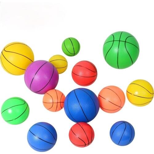 Children Inflatable Pvc Ball Mini Basketball Football Kid Wrist Exercise Rubber Ball Beach Ball Game Sports Toys