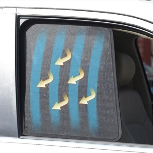 For Mazda CX-5 2017~2020 Magnetic Attarction Curtain Visors Sunshiled Sunshade Window Gauze Mesh Protection Cover