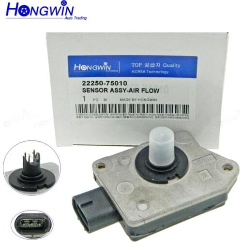 Mass Air Flow Meter MAF Sensor For Toyota Tacoma 4Runner T100 2.7L 2.4L Dyna 200 Hiace Hilux Land Cruiser 22250-75010 AFH70-09