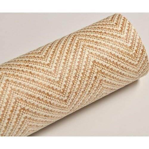 MY WIND Wheat Paper Weaving Wall Covering Special Wallpaper For Luxury Home