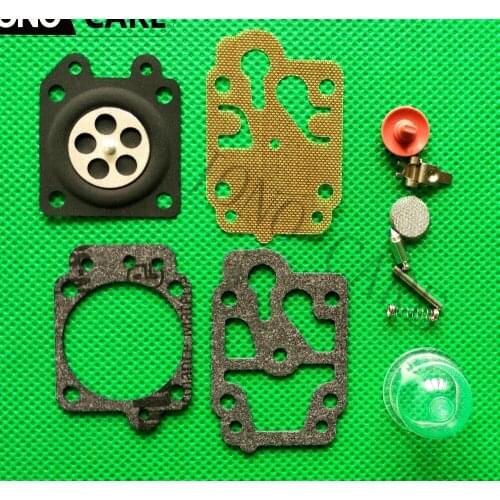 43cc 52cc Brush Cutter Diaphragm Carburetor Repair Kits Carb Rebuild Tool Parts Gasket Set for 430 520 Grass Trimmer