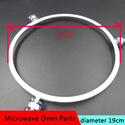 Guide Roller Microwave Oven Parts Glass Plate Support Oven Bracket Roller Plastic Ring Glass Microwave Tray Bracket