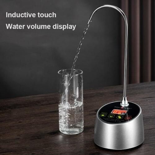 12V Desktop Water Dispenser Electric Drinking Water Pump Intelligent Bottled Water Rotatable Electric Water Press Pump P09/P08
