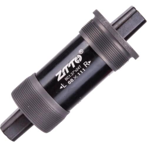 ZTTO Bicycle BSA Bottom Bracket 68x122mm Quare Hole Crank Axis bicycle parts BB for Square Tapered Spindle Crankset