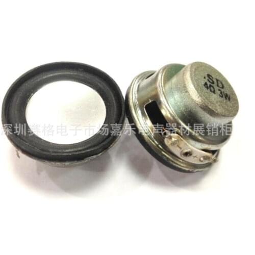 Supply: High quality single magnetic PU edge for Bluetooth loudspeaker 40mm 4O3W 22 magnetic head