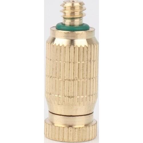 50pcs Spray Nozzle 3/16" Male Thread Garden Mist Sprinkler Cooling System High Pressure Atomizer Misting Nozzles Fogging Sprayer