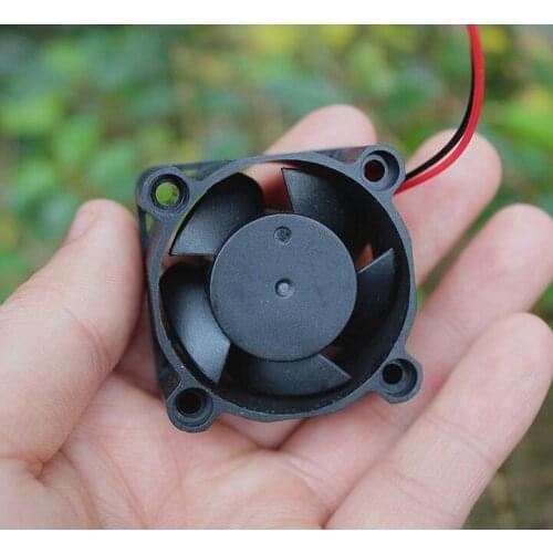 DC 6V-12V 9V 1.7W Mini 40mm Brushless Small Fan Chassis Cooling Exhaust Fan Large Air Volume Squre 4cm Fan electric