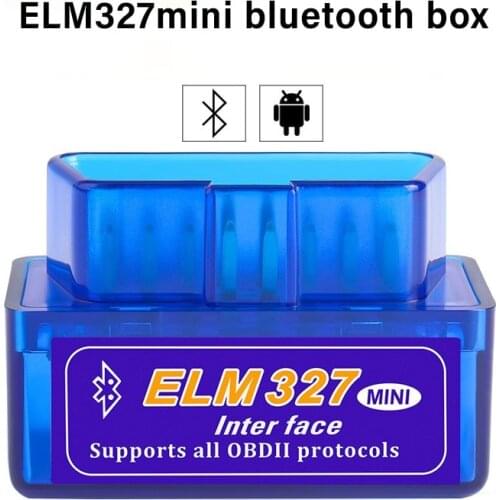 New OBD V2.1 Mini ELM327 OBD2 Bluetooth Auto Scanner OBDII 2 Car ELM 327 Tester Diagnostic Tool for Android Windows Symbian