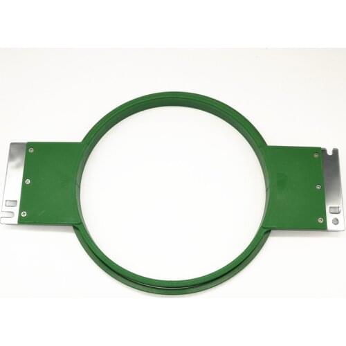 High Quality Tajima Green Hoops Round Size 210mm Arm Width 355mm Embroidery Machine Frames