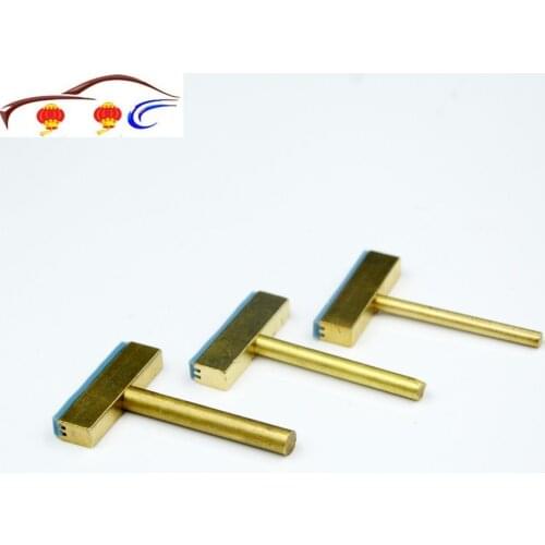 Iron Welding Copper T Tip Shape Heater with Hot Press RubberCar Pixel Ribbon Flat Cable Repair LCD Display 30W 40W 60W