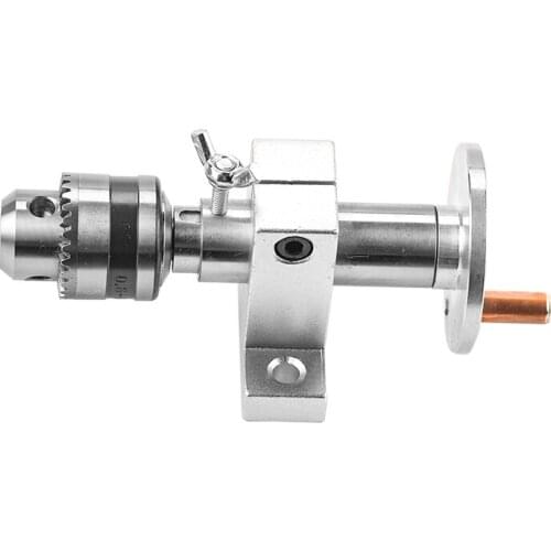 1Pc Live Lathe Center Head With Chuck DIY Accessories For Mini Lathe Machine Revolving Lathe Centre Woodworking Tool