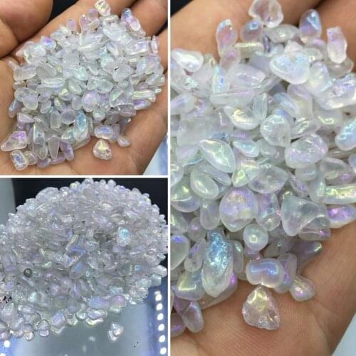 100g Beautiful Natural Moon Stone Quartz Crystal Mineral Samples