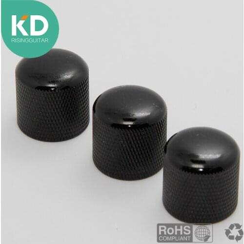 3PC per Pack Guitar and Bass metal knob volume and tone speed control knob