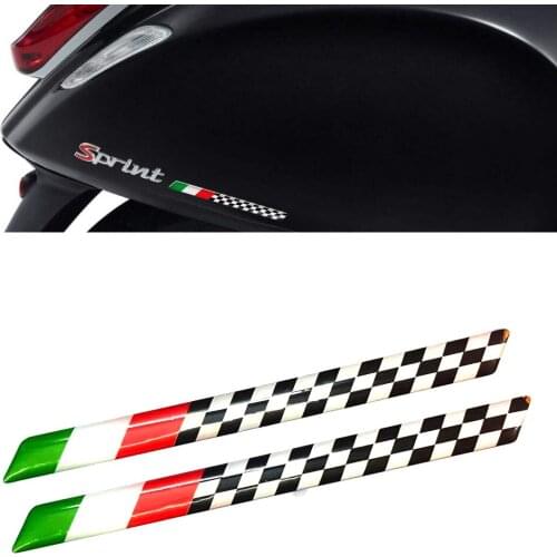 3D Motorcycle Tank Decal Italy Flag Racing Stickers Case for Aprilia Ducati Honda Suzuki Kawasaki Yamaha for Piaggio Vespa
