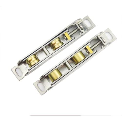 Balcony door roller sliding glass door plastic steel window pulley shower room Concave wheelmute nylon roller hardware part