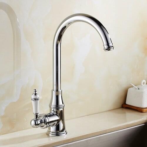 Free Shipping kitchen faucet chrome water tap hot and cold water mixer luxury basin sink mixer tap wash basin faucet 4 colours