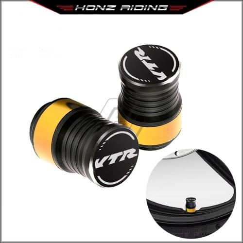 For Honda VTR250 VTR1000F VTR 250 1000F Motorcycle Accessories Wheel Valve Stem Cap Set