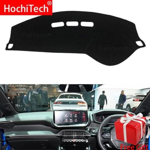 For Peugeot 208 2012~2019 Active Allure GTI 2015 Dashboard cover pad sun protection pad UV protection mat Right Hand Drive