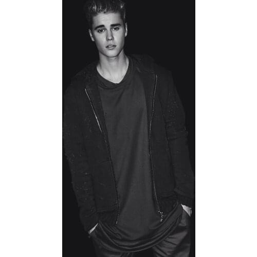 Justin Bieber Music Star 3 Silk Fabric Wall Poster Art Decor Sticker Bright