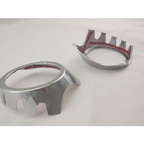 For Toyota prius xw20 2003 2005 2006 2007 2008 ABS Chrome Fog Lamp Cover Exterior Molding Trim Car Styling Cover Accessories