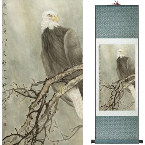 Eagle art painting Chinese Art Painting Home Office Decoration Chinese painting2019080806