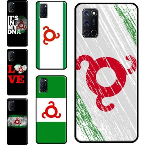 Tatarstan National Flag Case For OPPO A91 A93 A83 A15 A31 A53 A9 A5 2020 F5 Find X3 Pro A52 A72 A3S A5S Cover Capa